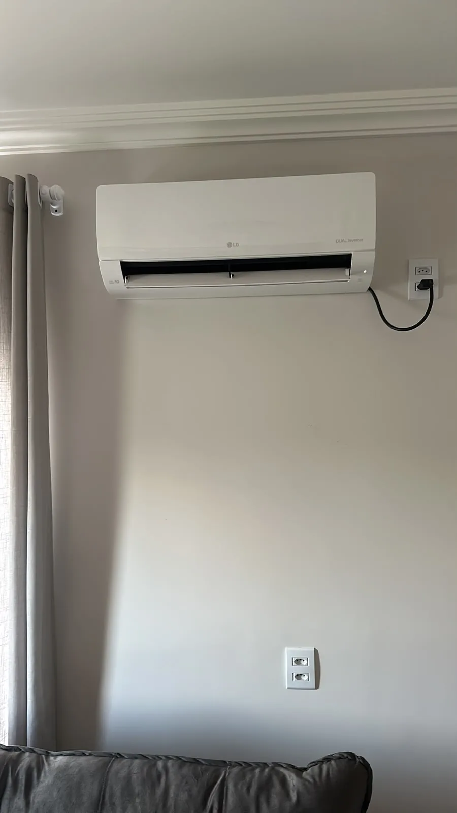 Trabalho realizado pela DF Climatização e Elétrica